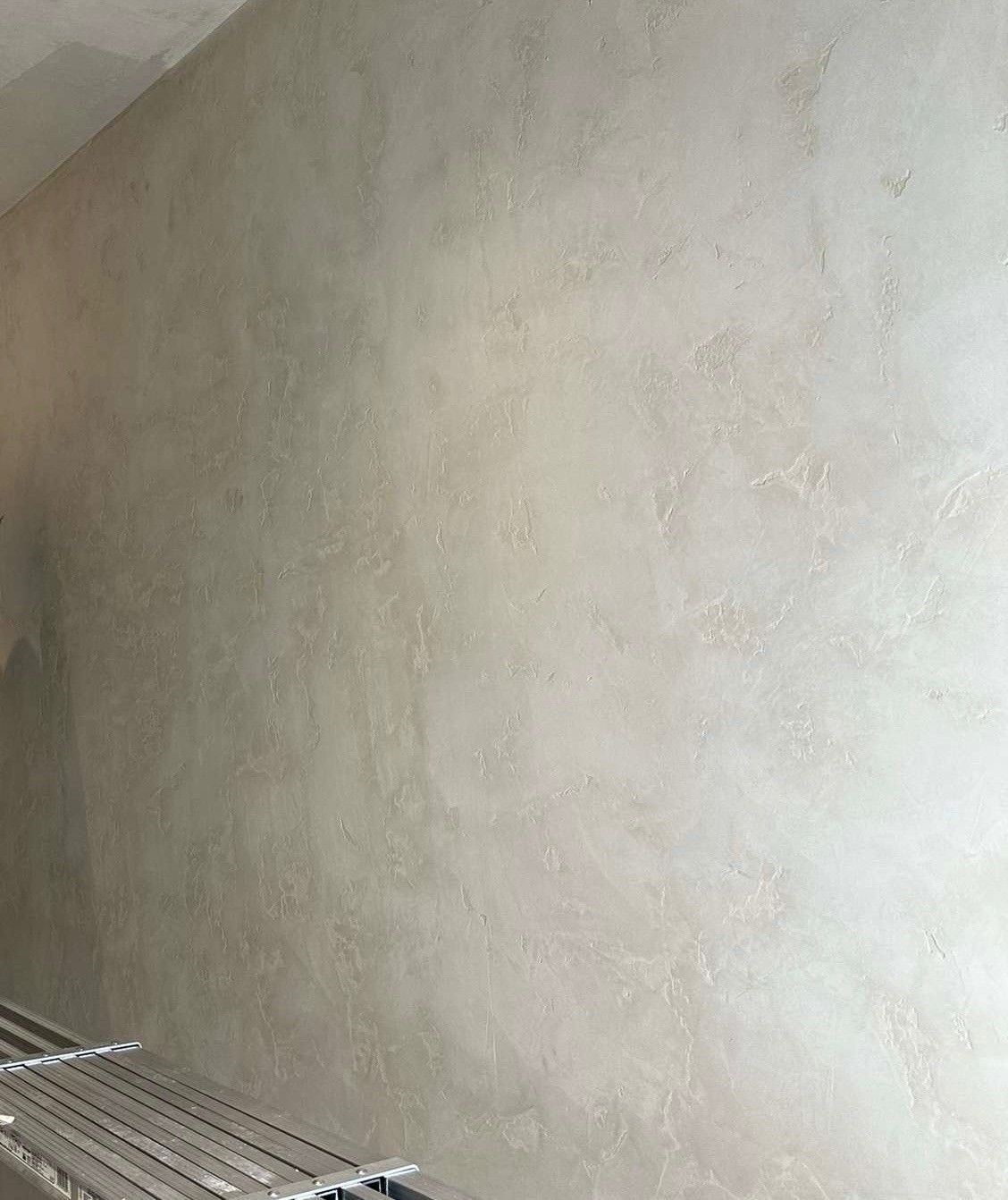 Lime finished wall