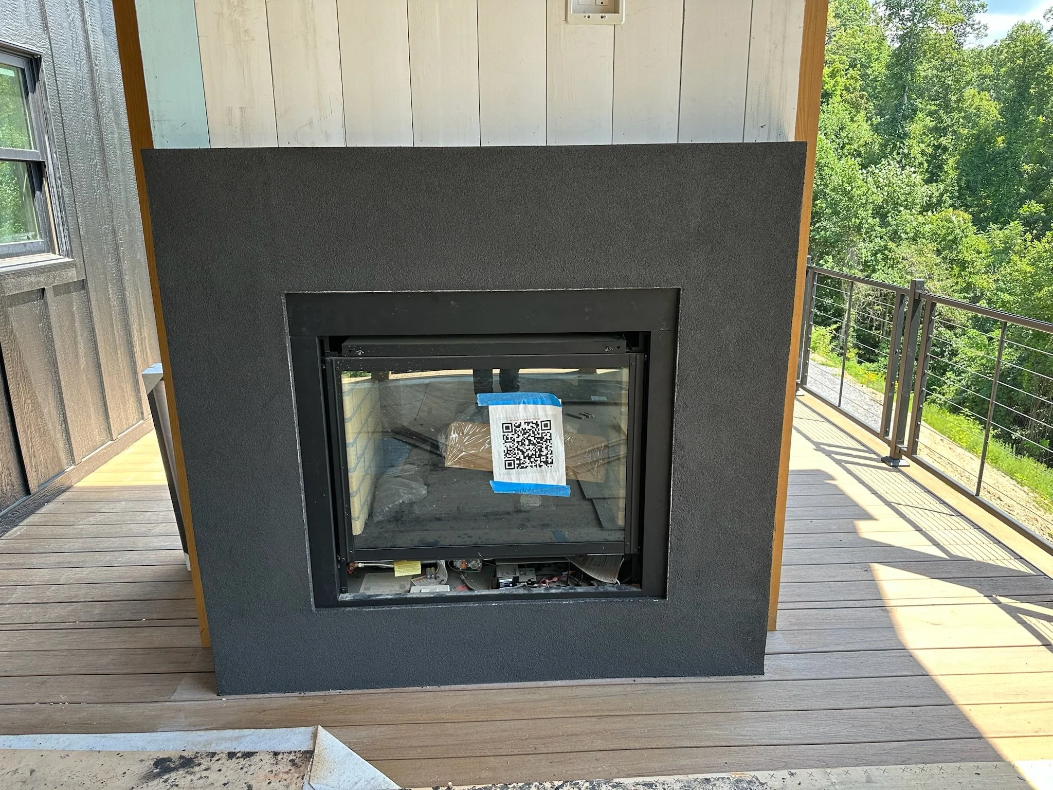 Outdoor Fireplace